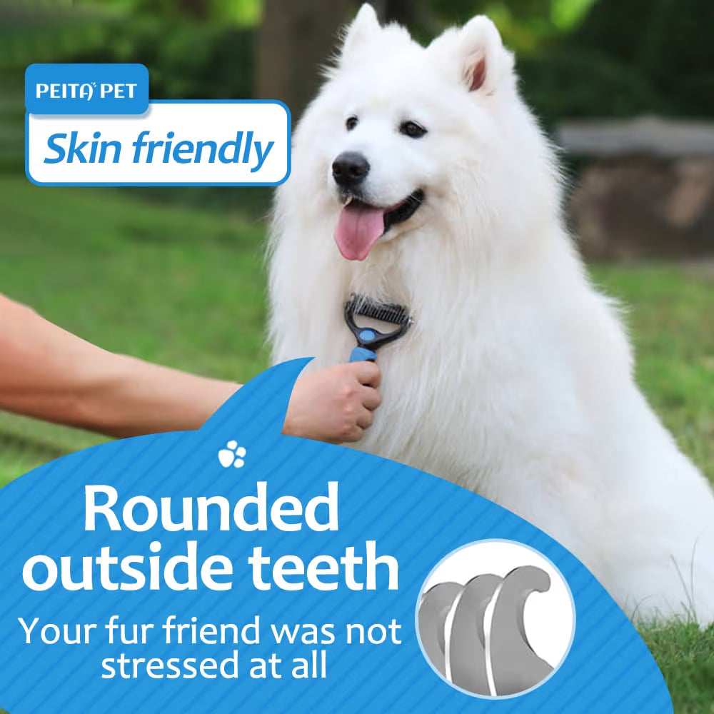 Original PetCare Deluxe 2-in-1 Undercoat Deshedding Brush