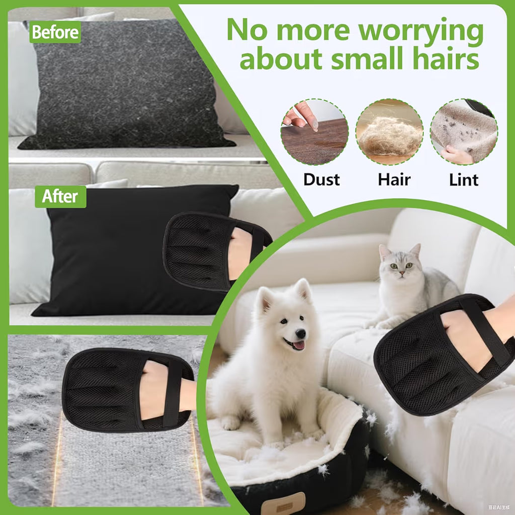 Original Real lint & Pet Hair catching gloves