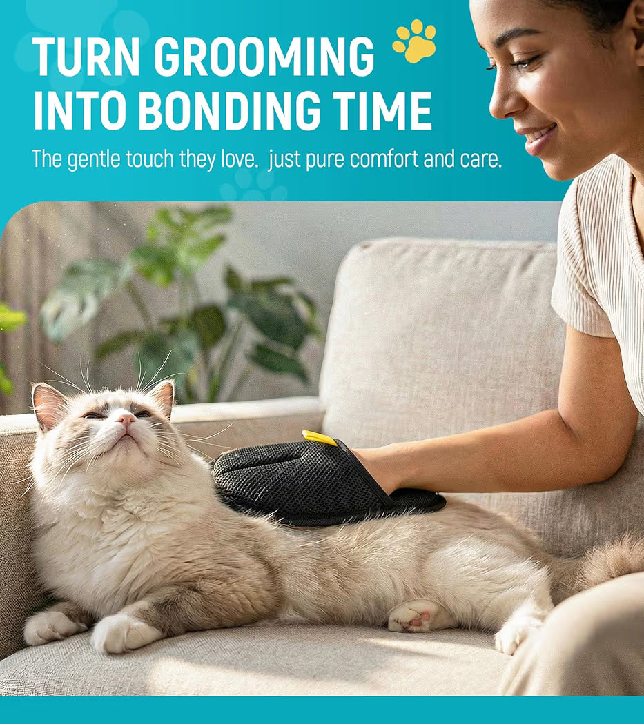 New Reusable Easy pet hair catcher gloves