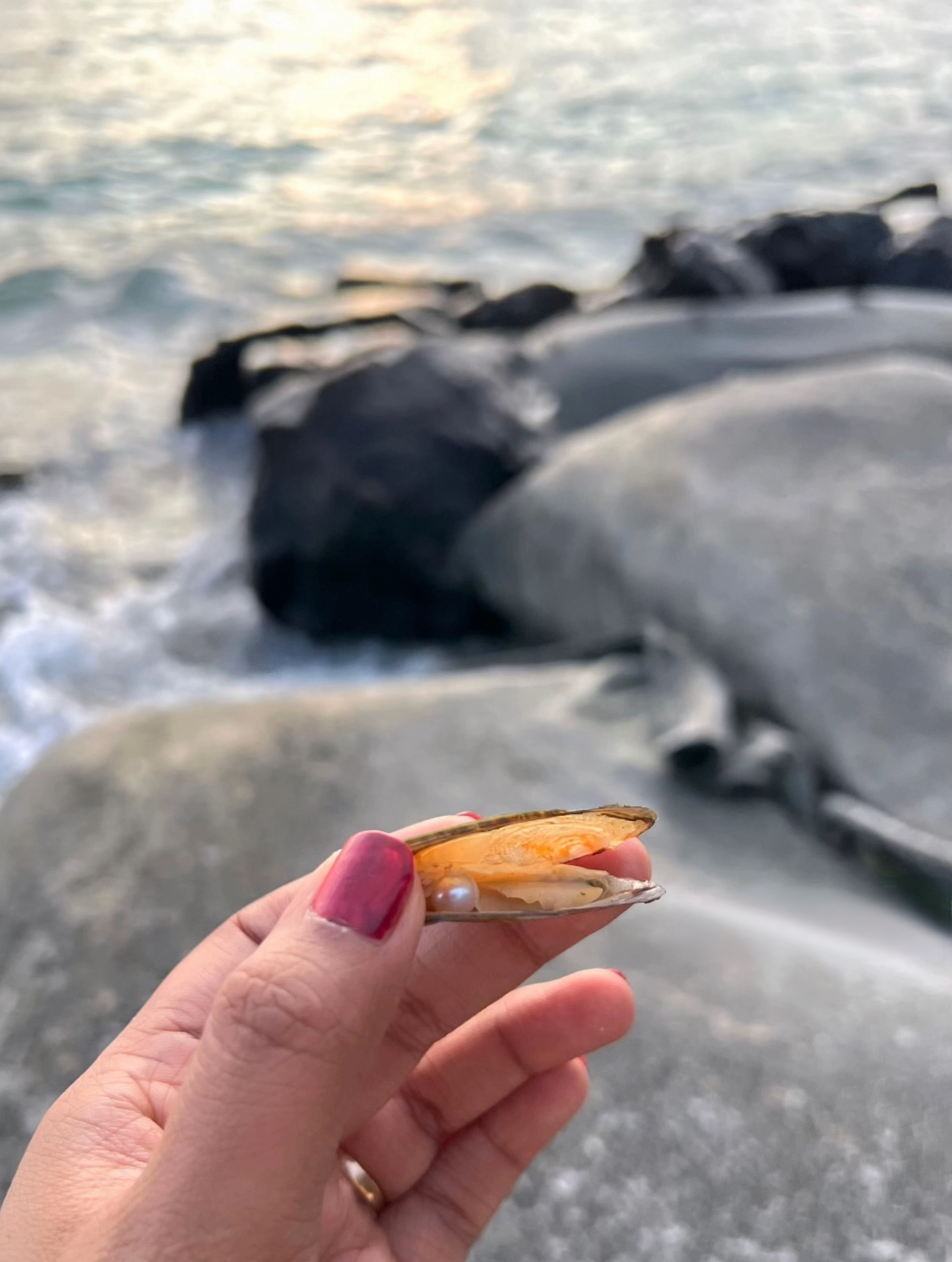 OceanLove™ Rare Pearl Oyster Necklace – Freshwater Edition